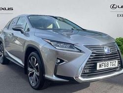 Silver Used 2018 Lexus RX450h Luxury Line SUV | £23,490 (Fair price)
