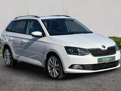 Moon white metallic Used 2016 Skoda Fabia SE L Estate | £9,116 (Fair price)