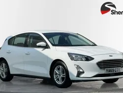 White Used 2019 Ford Focus Zetec Hatchback | £10,190 (Fair price)