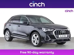 Black Used 2021 Audi Q3 S-Line SUV | £22,999 (Good price)