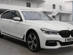 White Used 2016 BMW 740L M Sport Sedan | £23,495 (A bit pricey)
