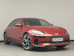 Red Used 2023 Hyundai Ioniq 6 Premium Sedan | £25,498 (Good price)