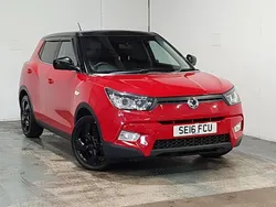Red Used 2016 Ssangyong Tivoli Hatchback | £5,998 (Good price)