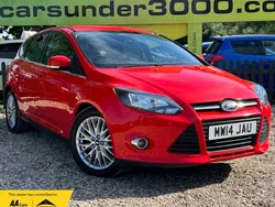 Red Used 2014 Ford Focus Zetec Hatchback | £4,550 (Fair price)