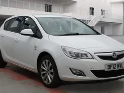 White Used 2012 Vauxhall Astra Active Hatchback | £2,500 (Fair price)