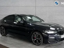 Carbon black Used 2022 BMW 520 M Sport Sedan | £27,491 (Fair price)