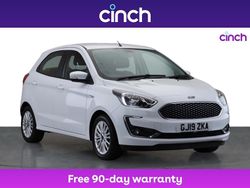 White Used 2019 Ford Ka Plus Zetec Hatchback | £7,999 (Fair price)