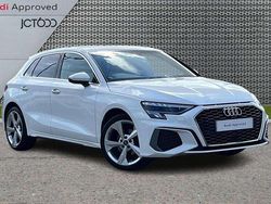 White Used 2023 Audi A3 S-Line Hatchback | £21,566 (Fair price)