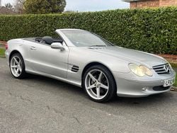 Silver Used 2002 Mercedes SL500 Cabriolet | £5,750 (Super price)