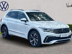 White Used 2022 VW Tiguan R-line SUV | £26,517 (Fair price)