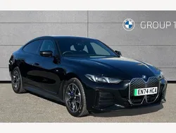 Black Used 2025 BMW i4 M Sport Sedan | £42,750 (Super price)