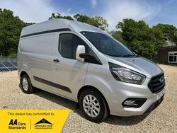 Silver Used 2021 Ford Transit Custom Trend | £11,750 (Fair price)
