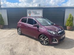 Mauve/purple Used 2015 Peugeot 108 Allure Hatchback | £4,995 (Fair price)