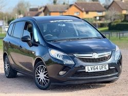 Black Used 2014 Vauxhall Zafira MPV | £4,492 (Fair price)