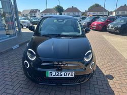 Black New 2025 Fiat 500e La Prima Hatchback | £24,995 (Expensive)