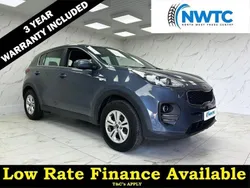 Blue Used 2016 Kia Sportage 2 SUV | £5,295 (Fair price)