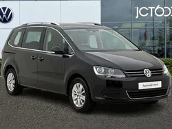 Black Used 2018 VW Sharan SE MPV | £18,825 (Fair price)