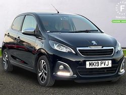 Black Used 2019 Peugeot 108 Collection Hatchback | £9,299 (Fair price)