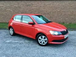 Red Used 2017 Skoda Fabia Hatchback | £3,950 (Good price)