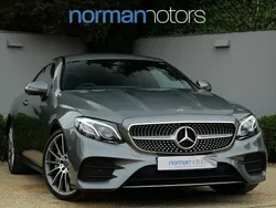 Grey Used 2019 Mercedes E300 AMG line Coupe | £22,995 (Fair price)