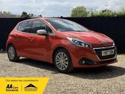 Orange Used 2017 Peugeot 208 Allure Hatchback | £4,925 (Fair price)