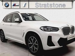 White Used 2023 BMW X3 M Sport SUV | £38,939 (Fair price)