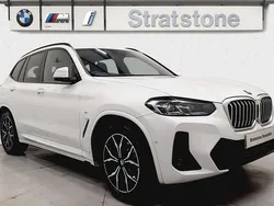 White Used 2023 BMW X3 M Sport SUV | £38,992 (Fair price)