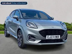 Silver Used 2023 Ford Puma Gen-E ST-Line Hatchback | £15,699
