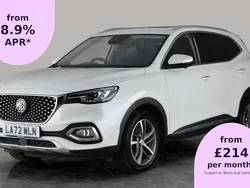 White Used 2022 MG HS Exclusive SUV | £15,801 (Fair price)