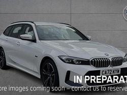 White Used 2022 BMW 330e M Sport Estate | £26,720 (Fair price)