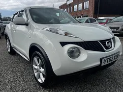 White Used 2012 Nissan Juke Acenta SUV | £3,125 (Fair price)