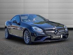 Black Used 2017 Mercedes SLC300 AMG line Cabriolet | £18,495 (Fair price)