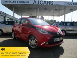 Red Used 2015 Toyota Aygo x-press Hatchback | £8,395 (Expensive)