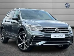 Grey Used 2024 VW Tiguan Allspace R-line SUV | £35,295 (Expensive)