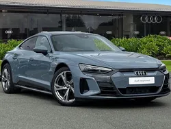 Grey Used 2022 Audi e-tron GT quattro Comfort Sedan | £41,950 (Good price)