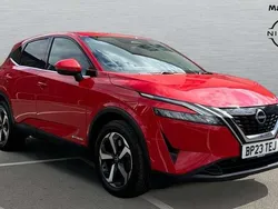 Red Used 2023 Nissan Qashqai N-Connecta SUV | £24,616 (Fair price)