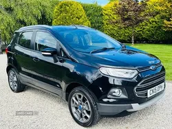 Black Used 2015 Ford Ecosport Titanium SUV | £4,250 (Fair price)