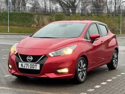 Red Used 2021 Nissan Micra Acenta Hatchback | £7,990