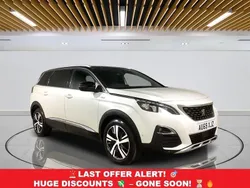 White Used 2019 Peugeot 5008 GT-line MPV | £16,249 (Fair price)