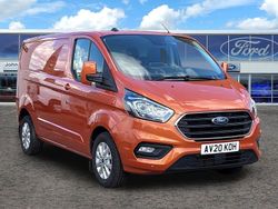 Orange Used 2020 Ford Transit Custom Limited Van | £18,995 (Fair price)