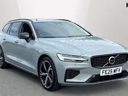 Metallic vapour grey Used 2025 Volvo V60 Plus Estate | £41,751 (Expensive)