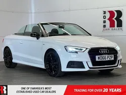 White Used 2017 Audi A3 Cabriolet S-Line Cabriolet | £12,995 (Fair price)