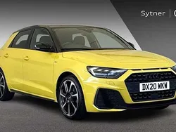 Yellow Used 2020 Audi A1 S-Line Hatchback | £20,500 (Fair price)