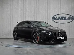 Black Used 2022 Mercedes A45 AMG AMG Hatchback | £43,999 (Fair price)