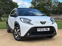 White Used 2023 Toyota Aygo Hatchback | £16,289 (Fair price)
