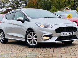 Silver Used 2019 Ford Fiesta ST-Line Hatchback | £8,500 (Fair price)