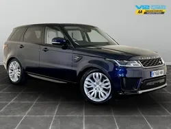 Blue Used 2018 Land Rover Range Rover Sport HSE SUV | £19,995 (Good price)