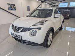 White Used 2017 Nissan Juke N-Connecta SUV | £7,995 (Fair price)