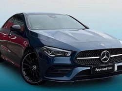 Blue Used 2023 Mercedes CLA200 AMG Line Premium Plus Coupe | £29,495 (Fair price)