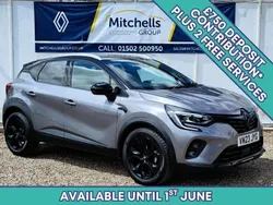 Oyster grey with black roof Used 2023 Renault Captur Rive Gauche SUV | £16,995 (Fair price)